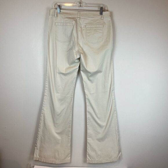 Cabi khaki wide leg pants with 2 front & 2 back pockets- great condition sz 10 - Picture 5 of 7